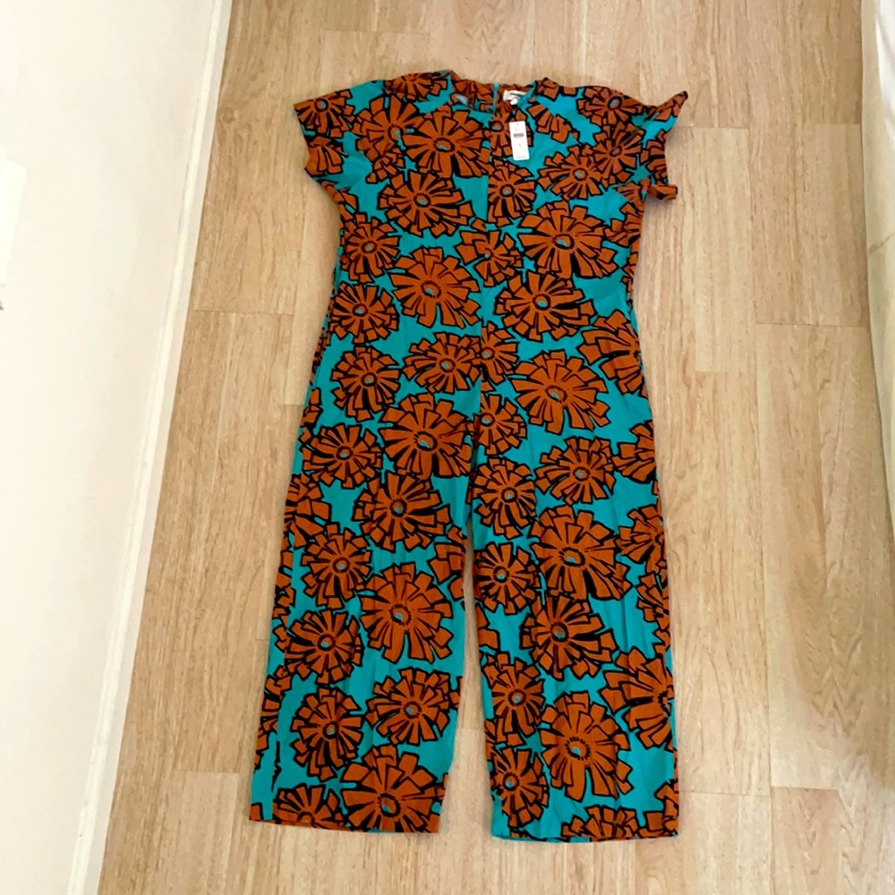 Anthropologie Porridge Efffie jumpsuit size M NWT